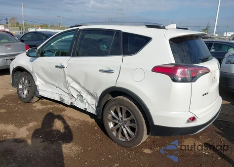 2016 Toyota Rav4 Limited из США, поврежденный, VIN 2T3DFREV0GW516955